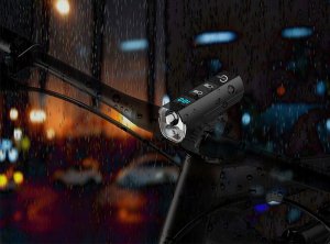 Carruzzo L8R LAMPKA ROWEROWA LICZNIK LCD 2 w 1     KLAKSON 42