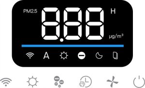 Oczyszczacz powietrza Carruzzo Q34P OCZYSZCZACZ POWIETRZA JONIZATOR HEPA 13 WIFI PRO 4