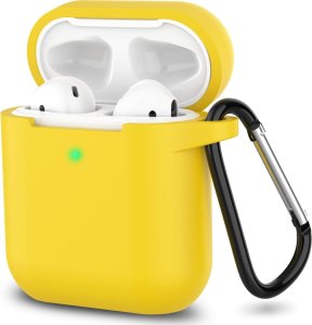 Vanfone Vanfone Etui silikonowe do Apple AirPods 1/2, żółte (VANAX53002) 1