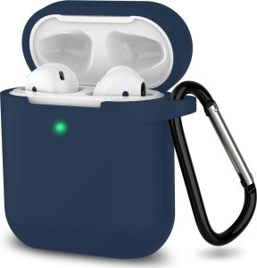 Vanfone Vanfone Etui silikonowe do Apple AirPods 1/2, granatowe (VANAX53005) 1