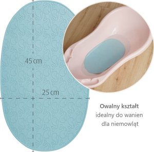 Reer Mata antypoślizgowa do kąpieli wanny 25x42cm REER 7