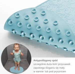 Reer Mata antypoślizgowa do kąpieli wanny 25x42cm REER 8
