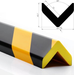 NMC Profil ochronny ostrzegawczy krawędzi typ H L 54x41mm 6m NOMA PROTECT 2