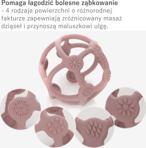 Reer Gryzak ząbkowanie piłka sensoryczna BPA free REER 3