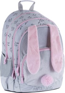 Astra Plecak z pluszowymi uszami królika Honeybunny AB340 20l 3 komorowy ASTRA 4
