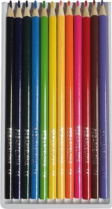 Astra Kredki ołówkowe trójkątne FC Barcelona 12kol ASTRA 3