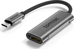 Adapter AV Tomtoc tomtoc Aluminum – USB-C to DisplayPort 1.4 Adapter, 4K@60/120Hz 2