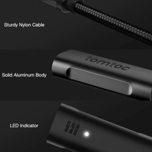 Adapter AV Tomtoc tomtoc Aluminum – USB-C to DisplayPort 1.4 Adapter, 4K@60/120Hz 5