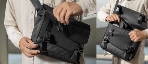Torba Tomtoc tomtoc Slash - T27 Shoulder Bag, meteorite 3