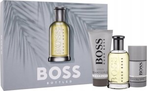 Hugo Boss Hugo Boss Boss Bottled Eau de Toilette 100ml. + deodorant stick 75ml. + shower gel 100ml. ZESTAW 1