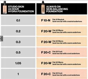 Smashbox Smashbox Always On Skin-Balancing Foundation with Hyaluronic Acid + Adaptogens 30ml. F10N 2