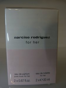 Narciso Rodriguez Narciso Rodriguez Duo: For Her EDT 20ml. + Pure Musc Eau de Parfum 20ml. 1