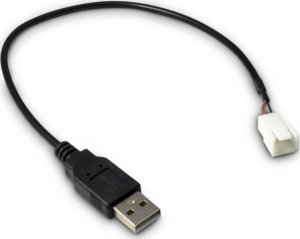 Kabel USB Inter-Tech Inter-Tech 88885450 kabel USB 0,3 m USB A Czarny 1