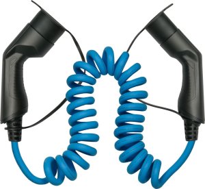 Kabel zasilający Alcasa Kabelmeister EVC02-050B kabel zasilające Czarny, Niebieski 5 m 1