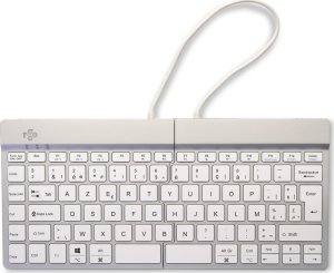 Klawiatura R-GO Tools R-Go Tools Ergonomiczna R-Go Split Break klawiatura, z oprogramowaniem do robienia przerw, AZERTY (BE), Bluetooth, biała 8