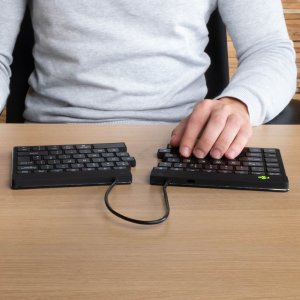 Klawiatura R-GO Tools Ergonomiczna R-Go Split Break klawiatura, z oprogramowaniem do przerw, QWERTZ (DE), Bluetooth, czarna 4