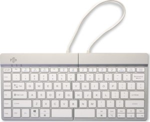 Klawiatura R-GO Tools R-Go Tools Ergonomiczna R-Go Split Break klawiatura, z oprogramowaniem do robienia przerw, QWERTY (UK), Bluetooth, biała 13