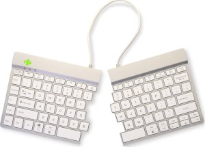 Klawiatura R-GO Tools R-Go Tools Ergonomiczna R-Go Split Break klawiatura, z oprogramowaniem do robienia przerw, QWERTY (UK), Bluetooth, biała 14