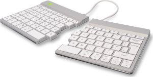 Klawiatura R-GO Tools R-Go Tools Ergonomiczna R-Go Split Break klawiatura, z oprogramowaniem do robienia przerw, QWERTY (UK), Bluetooth, biała 9