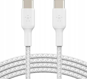 Kabel USB Belkin Belkin BoostCharge kabel USB 2 m USB C Biały 1