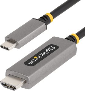 Adapter AV StarTech StarTech 136B-USBC-HDMI213M adapter kablowy 3 m USB Type-C HDMI Typu A (Standard) Szary 1