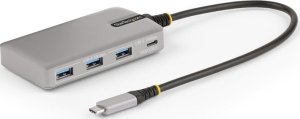 HUB USB TRITON StarTech HB31C3A1CDPPD3 huby i koncentratory USB 3.2 Gen 2 (3.1 Gen 2) Type-C 10000 Mbit/s Srebrny 1