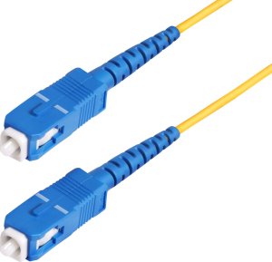 StarTech StarTech SPSMSCSC-OS2-100M kabel InfiniBand / światłowodowy SC SC/UPC Żółty 1