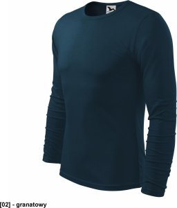 MALFINI Fit-T LS 119 - ADLER - Koszulka męska, 160 g/m2 - granatowy XL 2