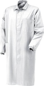 INDUSTRIAL STARTER IS-08100 - Fartuch roboczy męski poliestrowo-bawełniany - biały L 2