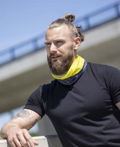 Ardon H6630 - ARDON CREATRON chusta kominowa wielofunkcyjna idealny towarzysz podczas niekorzystnej pogody - żółty H6631 - UNISEX 2