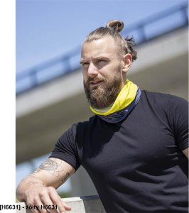 Ardon H6630 - ARDON CREATRON chusta kominowa wielofunkcyjna idealny towarzysz podczas niekorzystnej pogody - żółty H6631 - UNISEX 3