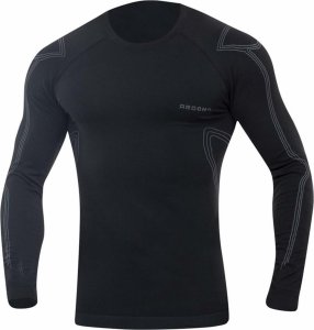 Ardon ARDON LYTANIX - Męska koszulka funkcyjna dł. rękaw 62% poliester, 36% nylon, 2% spandex, 200 g/m2 - czarny zielony H6170 L 2