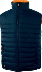 Delta Plus FIDJI3HV - KAMIZELKA OCIEPLANA OSTRZEGAWCZA, DWUSTRONNA Z POLIESTRU OXFORD POWLEKANEGO PU XL 3