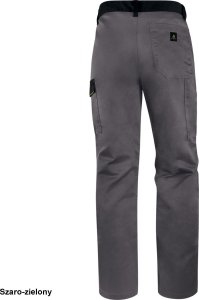 Delta Plus M1PA2 - SPODNIE ROBOCZE MACH 1 Z POLIESTRU I BAWEŁNY, 5 KIESZENI, serża: 65% poliester, 35% bawełna, 235 g/m2 - ciemnoszary S 8