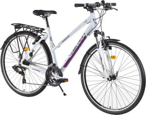 Devron Rower Trekkingowy Dla Kobiet Urbio LT1,8 Model 2016 Biała Kość Słoniowa, Rozmiar Ramy 19,5" (216TL184991) 1