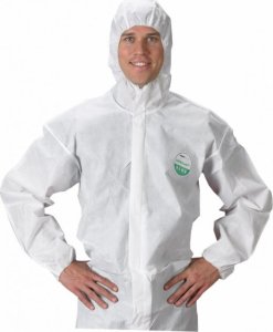 Kurtka męska PROCERA SAFEGARD 76 - Kombinezon ochronny LAKELAND SAFEGARD 76 white - M-3XL - 1 szt. XL - 1 szt. 2