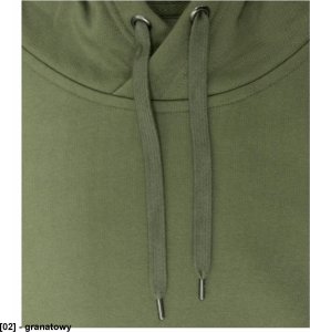 MALFINI Moon - ADLER - Moon - Bluza męska, 280 g/m2, 80 % bawełna, 20 % poliester, 75 % bawełna, 25 % wiskoza - granatowy XL 5