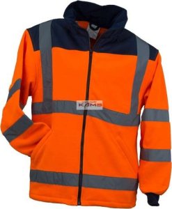 URGENT BLUZA POLAROWA - BLUZA POLAROWA OSTRZEGAWCZA HSV, 300 g - żółty XL 2