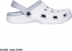 Ardon MARINE G3178 G3179 G3306 G3307 G3409 - wsuwane kroksy z paskiem - biały G3409 38 8