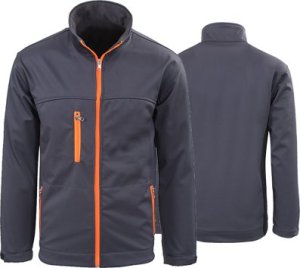 Kurtka męska PROCERA Softshell K - Kurtka sezonowa z polarową podszewką przepuszczająca powietrze - granatowy 2XL 8