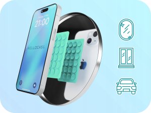 Hello Case Silikonowy Uchwyt Na Telefon Przyssawki Dwustronne Do Etui 4