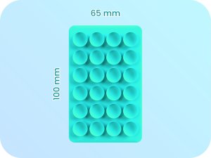 Hello Case Silikonowy Uchwyt Na Telefon Przyssawki Dwustronne Do Etui 5