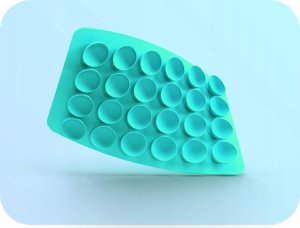 Hello Case Silikonowy Uchwyt Na Telefon Przyssawki Dwustronne Do Etui 7