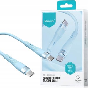 Kabel USB Nillkin USB-C - USB-C 1 m Niebieski (GSMA0252) 1