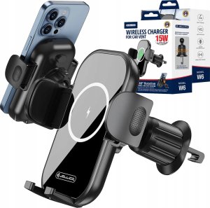 Jellico Uchwyt Na Telefon Do Samochodu Magnetyczny Samochodowy Ładowanie czarny 2