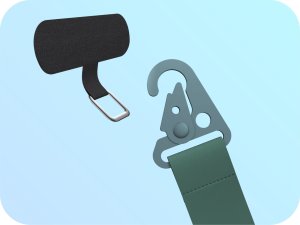 Hello Case Smycz Do Telefonu Etui Switch (Ciemno Zielona, Regulowana, Długa, Pasek) 3