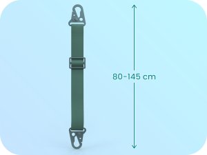 Hello Case Smycz Do Telefonu Etui Switch (Ciemno Zielona, Regulowana, Długa, Pasek) 6