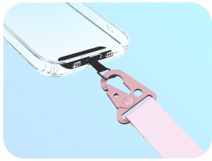 Hello Case Smycz Do Telefonu Etui Switch (Różowa, Regulowana, Trwała,Długa, Pasek) 2