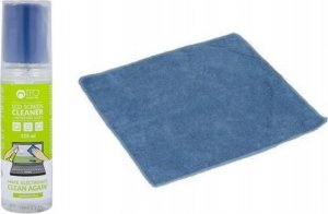 Hello Case Płyn do czyszczenia ekranów LCD LED OLED TFT 125 ml   mikrofibra zestaw TFO 2