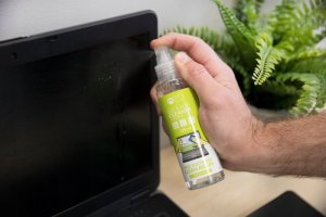 Hello Case Płyn do czyszczenia ekranów LCD LED OLED TFT 125 ml   mikrofibra zestaw TFO 3